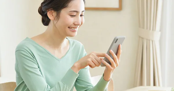 スマホで登録
